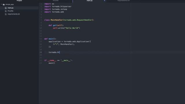 Build Basic Tornado App And Deploy It In Heroku - Part 1 [HD] смотреть онлайн