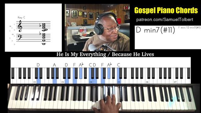 Gospel Piano Chords - View Requests - He Is My EveryThing / Because He Lives смотреть онлайн