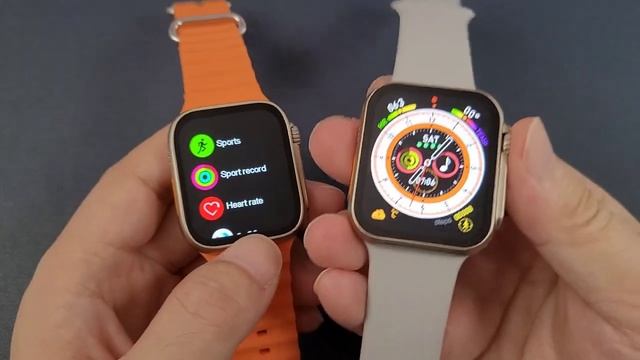 Comparison:IWO WATCH Ultra VS HW8 Ultra Smart watch-Which's Better Watch Ultra Copy?IWO Smartwatch смотреть онлайн