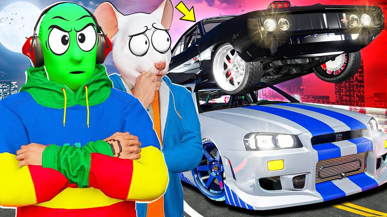 МЫ СТАЛИ ГОНЩИКАМИ ФОРСАЖ НА 24 ЧАСА В ГТА 5! - 24 ЧАСА ГОНЩИКИ ЧЕЛЛЕНДЖ В GTA 5 ОНЛАЙН смотреть онлайн