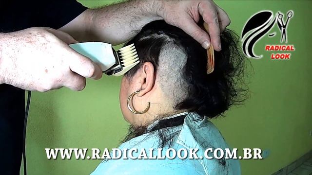 Bob Hair To Shaved Undercut - Cutting And Shaving Fringe [Return] смотреть онлайн