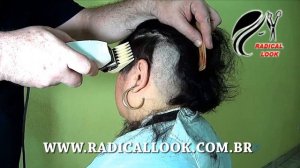 Bob Hair To Shaved Undercut - Cutting And Shaving Fringe [Return]