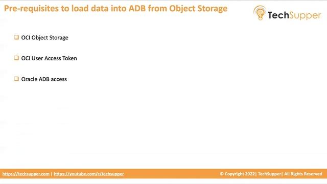 Upload file from OCI Object Storage to Oracle ATP смотреть онлайн