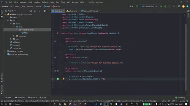 Создание плагинов #1 - Знакомство со средой и обработчиками событий смотреть онлайн