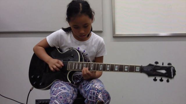 Enter Sandman - Metallica Guitar cover Kei S 10 yers old キッズギター １０歳 Epiphone Les Paul Prophecy смотреть онлайн