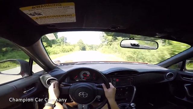 2014 Scion FR-S POV Test Drive Review смотреть онлайн