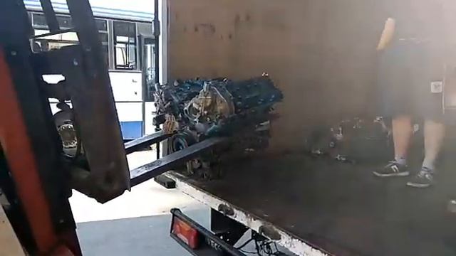 Отгрузка контрактного двигателя VK45 QX45 infiniti 23.06.16 смотреть онлайн