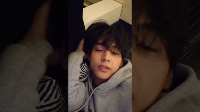 Instagram сторис Ким Тэхена (BTS) 3 смотреть онлайн
