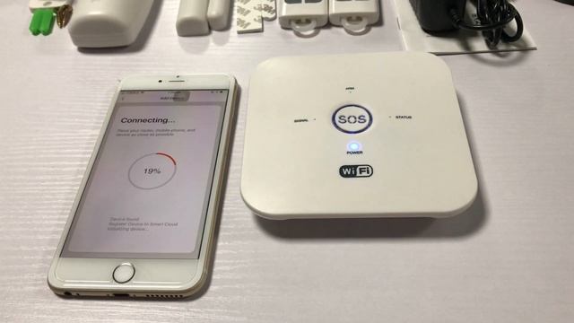 Tuya Smart WiFi GSM Alarm System PST 10GDT link to tuya app operation video смотреть онлайн