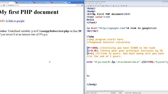 PHP lesson 6 - While loop смотреть онлайн