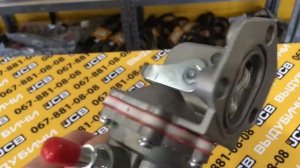 Насос подкачки топлива ручной на JCB 3CX/4CX (320/07040, 320/07201, 320/07037)