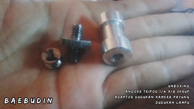 Unboxingndoer Tripod 1/4 3/8 Skrup Adaptor Dudukan Kamera Payung Dudukan Lampu смотреть онлайн