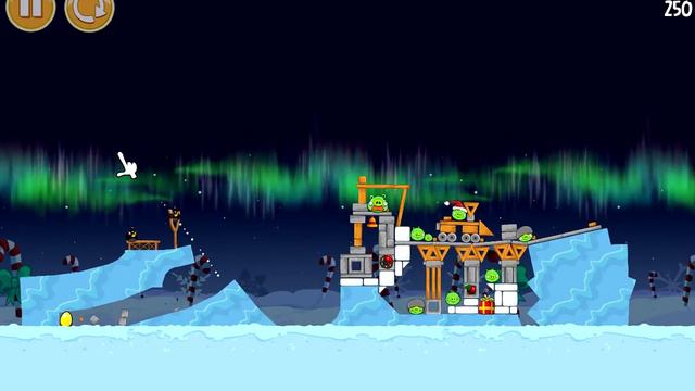 Angry Birds Seasons. Winter Wonderham (level 1-18) Golden Egg Прохождение от SAFa смотреть онлайн