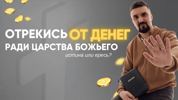 ОТРЕКИСЬ ОТ ДЕНЕГ РАДИ ЦАРСТВА БОЖЬЕГО смотреть онлайн