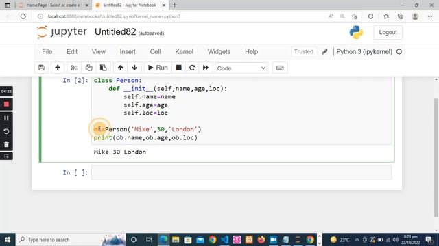 Delete and update object properties and object in python смотреть онлайн