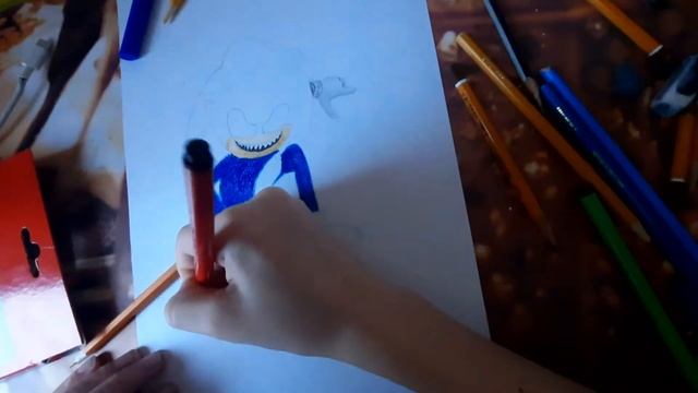 КАК НАРИСОВАТЬ СОНИКА EXE - [TIME LAPSE] - Creative drawing смотреть онлайн
