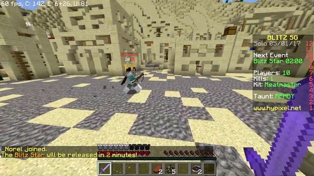 HYPERSPEED CHALLENGE! - Blitz Survival Games смотреть онлайн