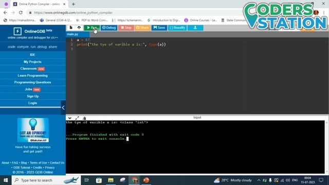 Online Python Compiler | How to use Online Python Compiler | Online gdb | Programiz смотреть онлайн