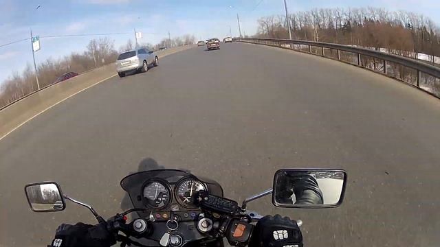 Привыкаю к мотику | Honda CB-1 смотреть онлайн