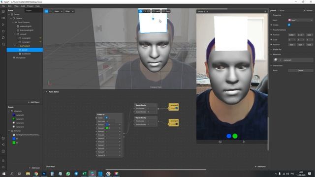 Как сделать кружки выбора в Spark AR: Picker UI - Переключение цвета/объектов/кадров в инста-маске смотреть онлайн