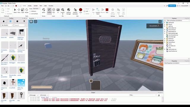 Как сделать DOORS в роблокс студио смотреть онлайн