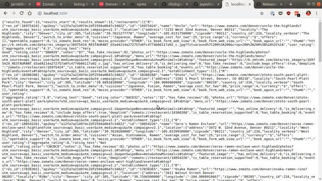 Building something with the Zomato API to search for restaurants - March 9, 2019 Twitch Stream смотреть онлайн