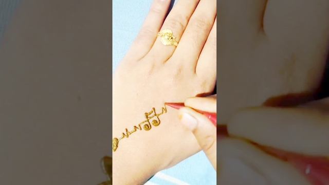 tattoo mehendi design? #shorts смотреть онлайн