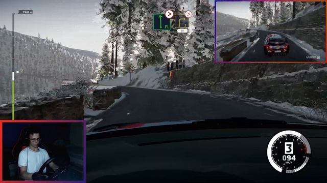 Monte Carlo: Angieres-en-Devoluy (Hyundai i20 WRC) - WRC 10 смотреть онлайн