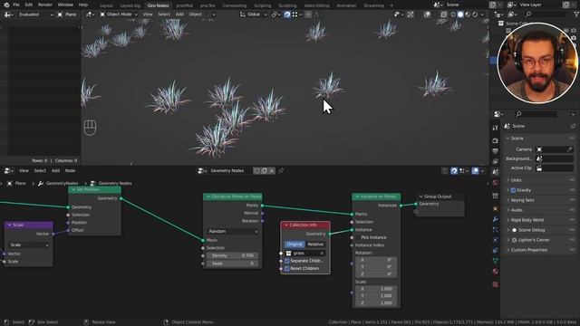 Displacement and Scattering - Geometry Nodes 101 смотреть онлайн