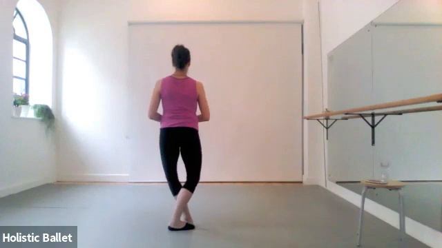 How to do jeté/ glissade-jeté: ballet class tutorial (beginner level) смотреть онлайн