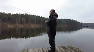 Окунь на ультралайт по ранней весне. Рыбалка на водопаде возле Новогрудка
