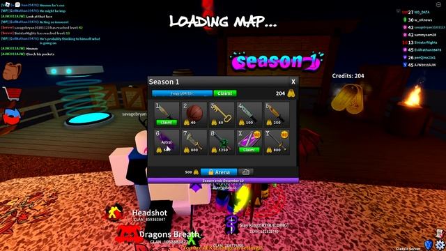 COMPLETING THE ENTIRE SEASON 1 BATTLE PASS!! (ROBLOX ASSASSIN) смотреть онлайн