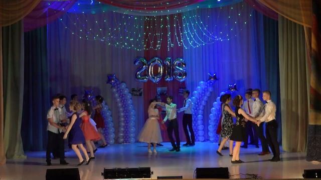 Выпускники 9 класса ПСШ. Вальс. смотреть онлайн