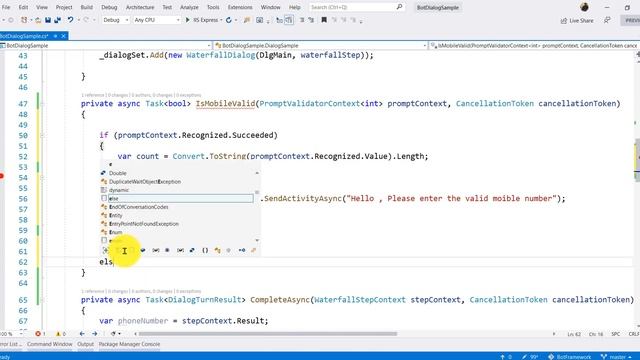 10- Azure Bot Prompt Dialog Custom Validation- Bot Framework v4 in Tamil смотреть онлайн