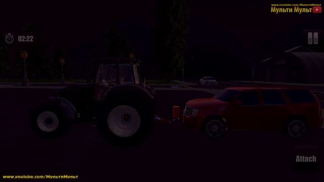 Real Cargo Tractor Pulling Simulator - Chained Truck Towing Rescue - Best Android Gameplay #2 смотреть онлайн