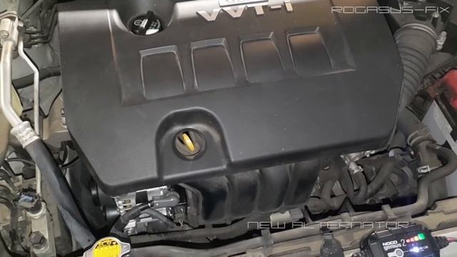 TOYOTA COROLLA 2ZR-FE L4 1.8L ENGINE FAULTY ALTERNATOR NOISE (BEFORE AND AFTER) смотреть онлайн
