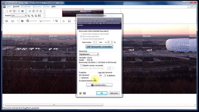 Zylinderpanorama stitchen смотреть онлайн