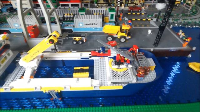 LEGO City (89) Ein KAHN und Schwimm-TEST LEGO® 60266 Forschungsschiff | LEGO® #7897 #passengertrain смотреть онлайн