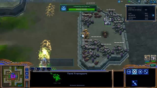 Starcraft 2 Ultimate Tank Defense Basic Tutorial -strategy guide for newbies смотреть онлайн
