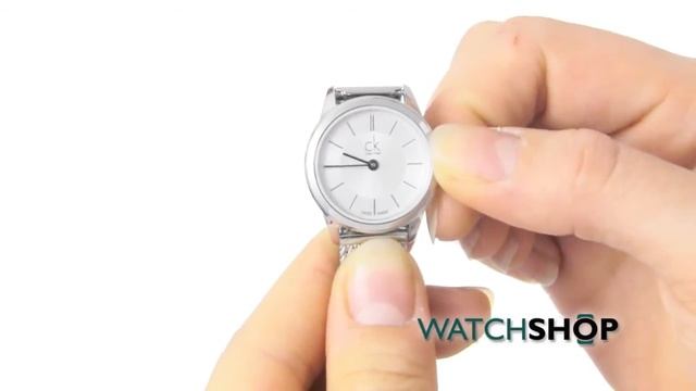 Calvin Klein Ladies' Minimal Watch(K3M23126) смотреть онлайн