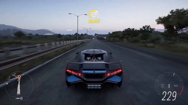 Bugatti Divo-Forza Horizon 5-Realistic driving смотреть онлайн