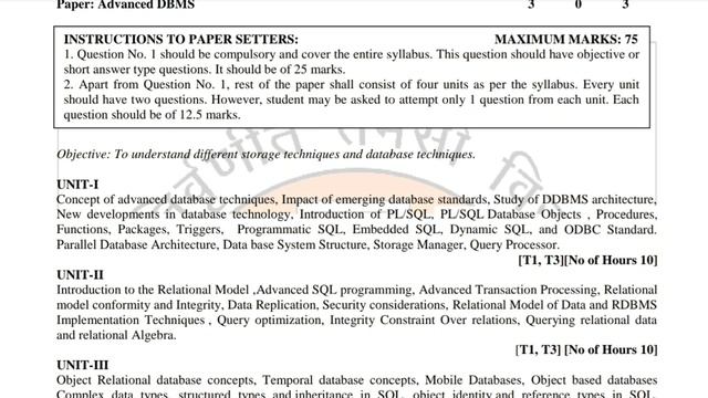 ADVANCED DBMS | SYLLABUS | TOPICS | IMPORTANT | GGSIPU | 7TH SEMESTER EXAM | CSE | GET SET STUDY смотреть онлайн