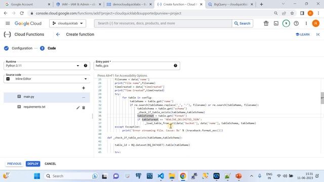 Seamless Data Integration: ETL from Google Cloud Storage Bucket to BigQuery with Cloud Functions смотреть онлайн