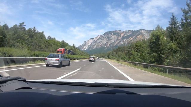 По Европе на машине. День 5. Европейский маршрут E55 смотреть онлайн