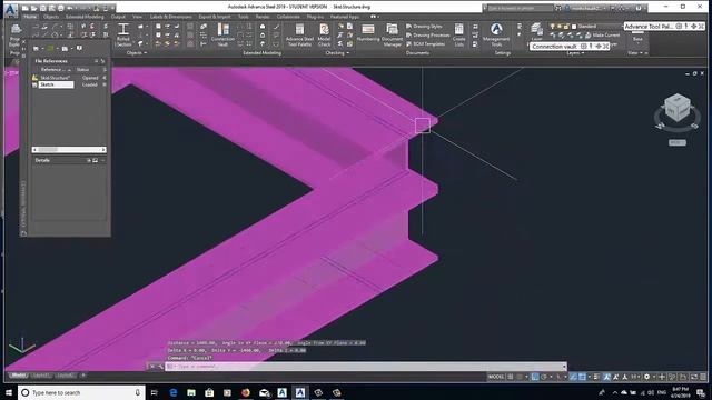 Advance Steel - Convert from 2D to 3D смотреть онлайн