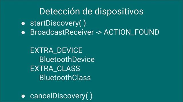 Android Bluetooth: Detección de dispositivos смотреть онлайн