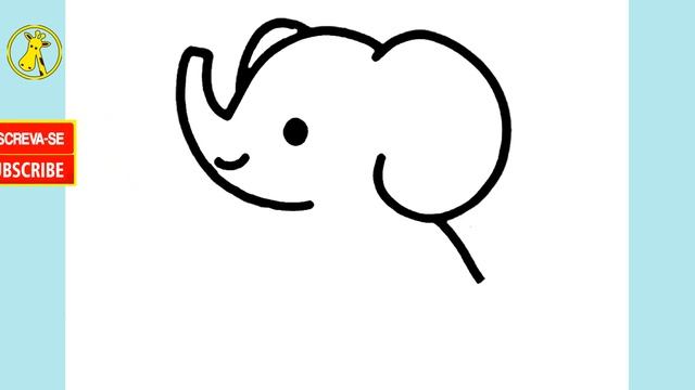? COMO DESENHAR UM ELEFANTE BABY (cut) смотреть онлайн