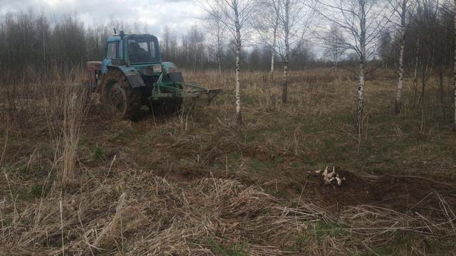 раскорчевка полей мтз 82. смотреть онлайн