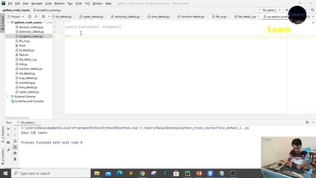 32. Python Bangla Tutorial | Python exception handling & assert function смотреть онлайн