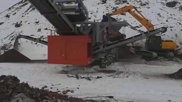 Работа горизонтального грохота S 40 DROBMASH-POSCH смотреть онлайн